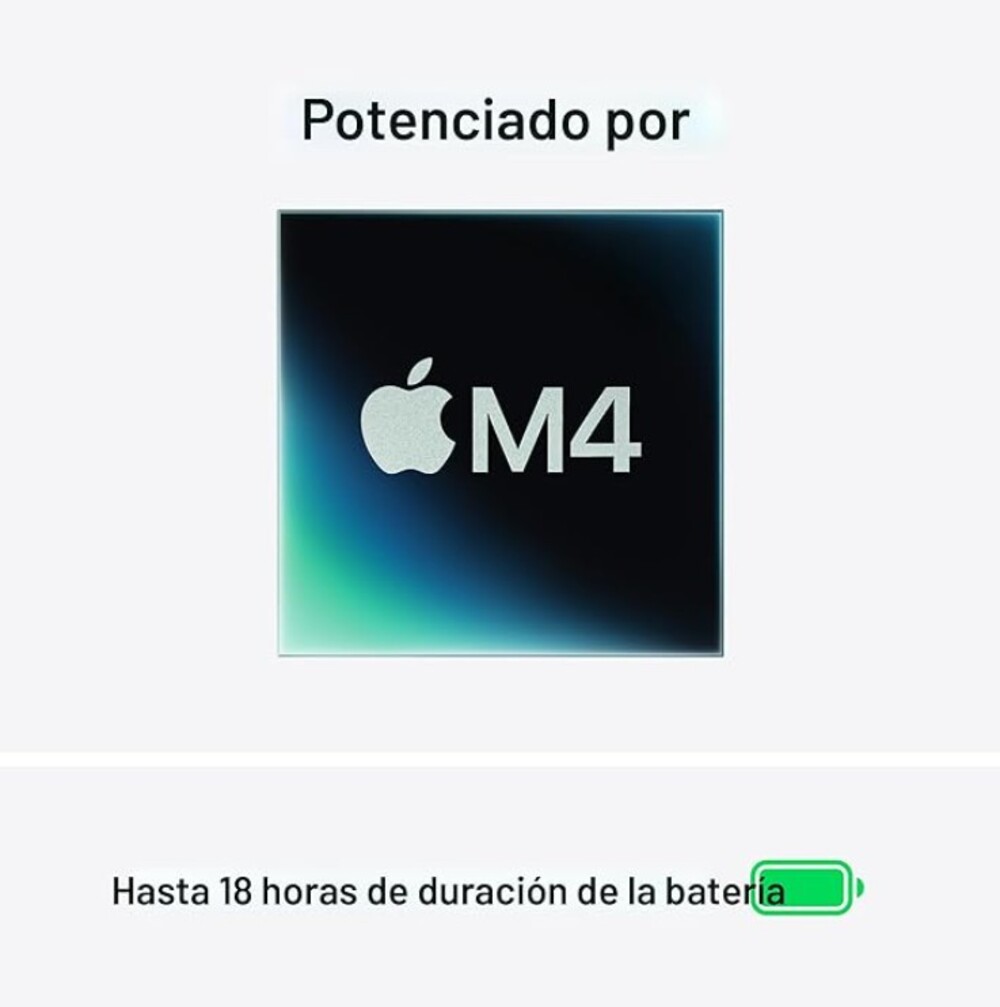 Apple MacBook Air 13″ 2025 – Potencia M4 con 16 GB de memoria y SSD de 256 GB, lista para Apple Intelligence - Image 2